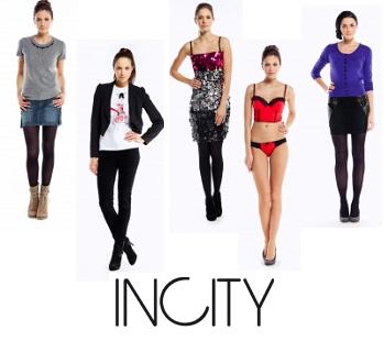 логотип магазин одежды Инсити Incity